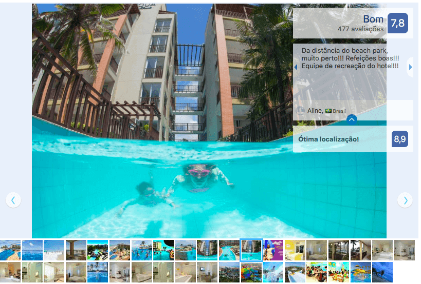 Onde se hospedar no Beach Park em Fortaleza: Aqua Resort