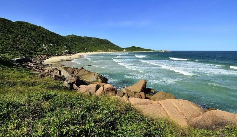 Lua de mel em Florianópolis: Praia da Gadelha