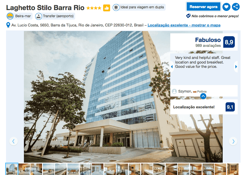 Hotel Laghetto Stilo Barra no Rio de Janeiro