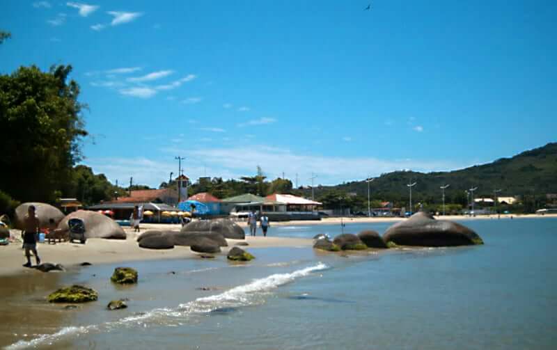 Praias do norte de Florianópolis: Praia Ponta das Canas 