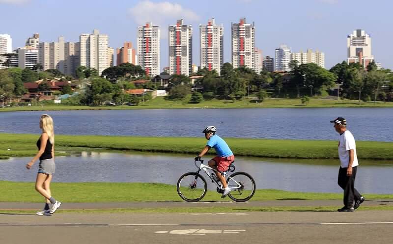 Parque Barigui em Curitiba