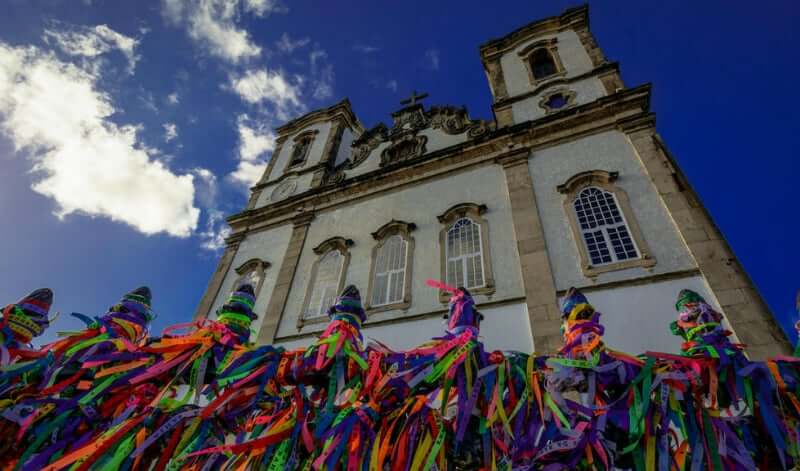 Basílica Nosso Senhor do Bonfim em Salvador: Tradição das fitinhas do Bonfim