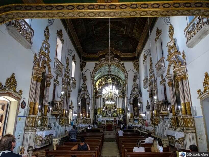 Basílica Nosso Senhor do Bonfim em Salvador: Interior da Igreja