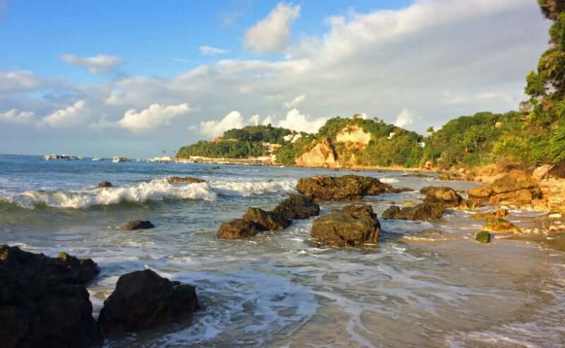 Passeios românticos em Salvador: Praia do Porto de Cima no Morro de São Paulo