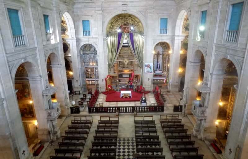Catedral Basílica Primacial de São Salvador em Salvador: Interior da igreja