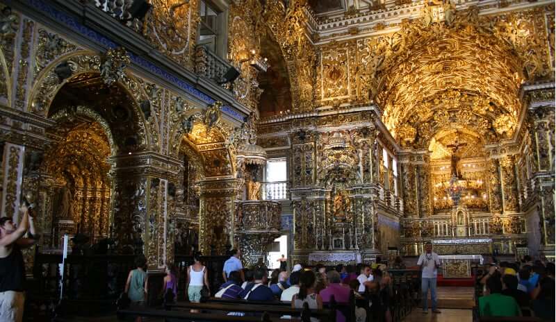 Igreja e Convento de São Francisco em Salvador: Visita na Igreja