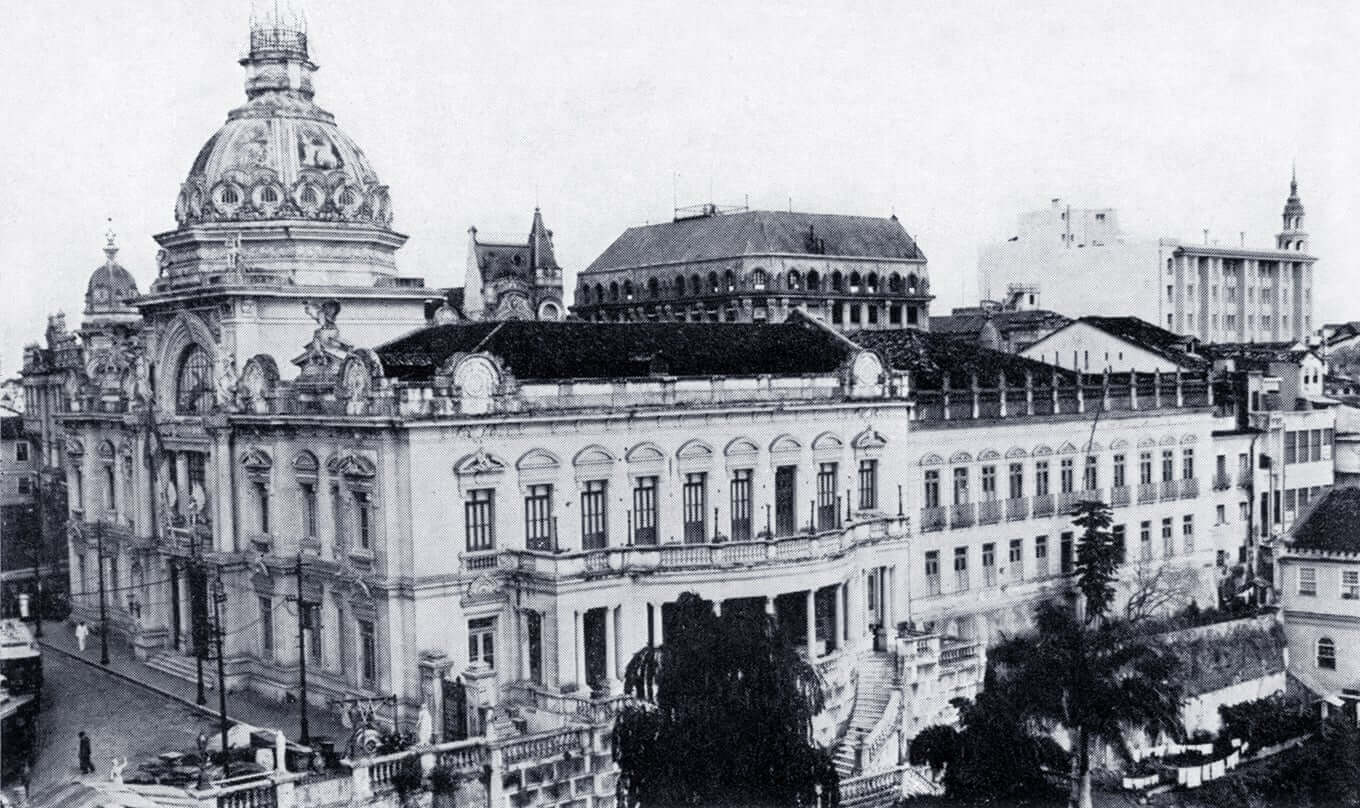 Palácio Rio Branco em Salvador: Arquitetura no palácio em meados de 1919