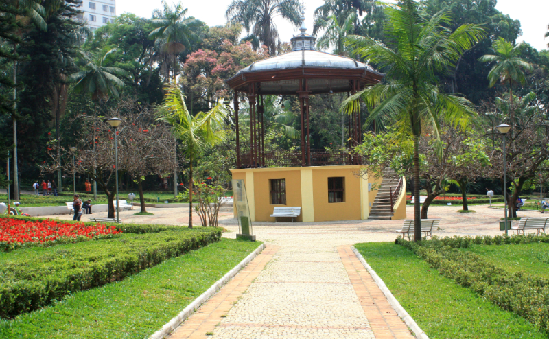 Parque Municipal Américo Renné Giannetti em Belo Horizonte: Coreto