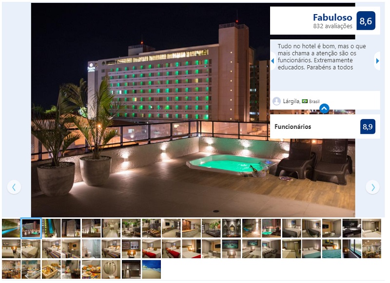 Hotéis bons e baratos em Maceió: Área de lazer externa do Amenit Hotel