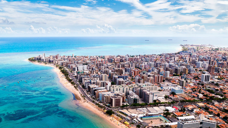 Vista panorâmica de Maceió